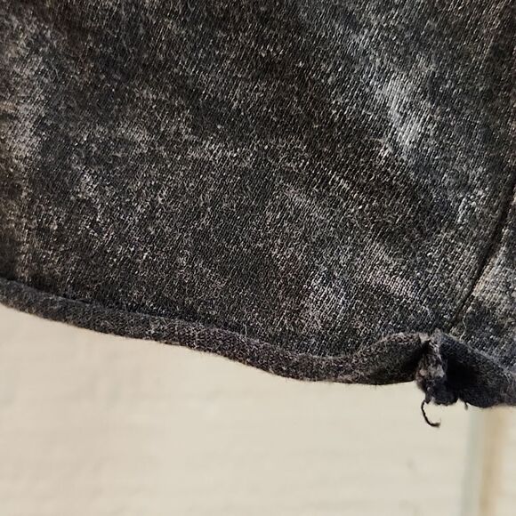 FIFTH🩷SUN Vincent Van Gogh Sunflowers Cropped Black Tie Dye T-Shirt Tee XS - Picture 5 of 8